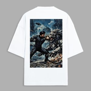 Zaif's Adventures 3000AD  Unisex Terry Oversized Tee